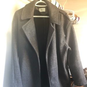 Zara oversized pea coat